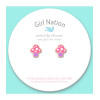 Cutie Studs- Mini Mushroom - 728028335224 - 728028335224