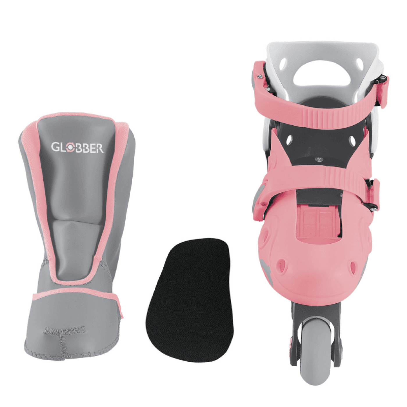 Globber 2in1 Paten S/M - Pastel Pembe Globber 2in1 Paten S/M - Pastel Pembe