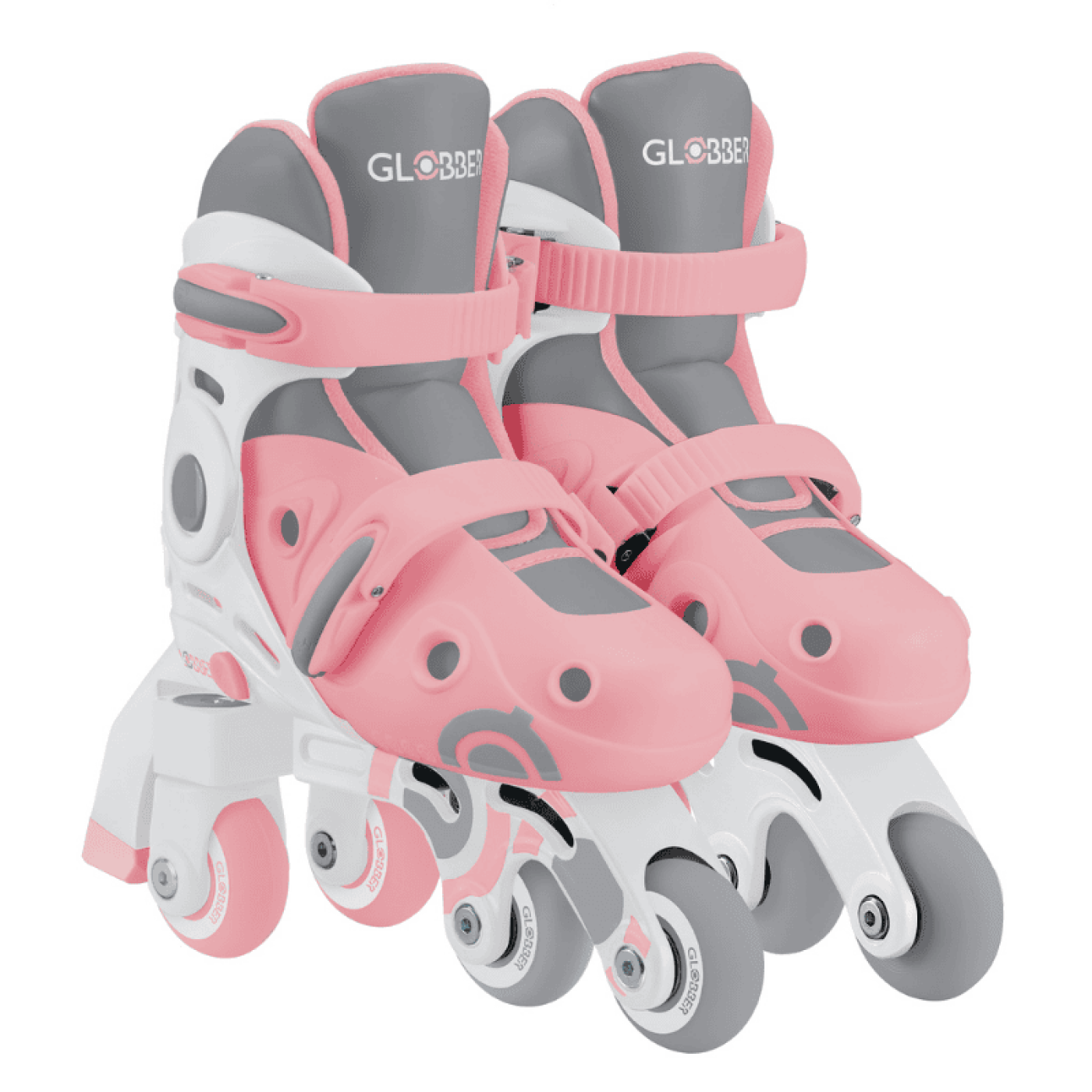 Globber 2in1 Paten S/M - Pastel Pembe Globber 2in1 Paten S/M - Pastel Pembe