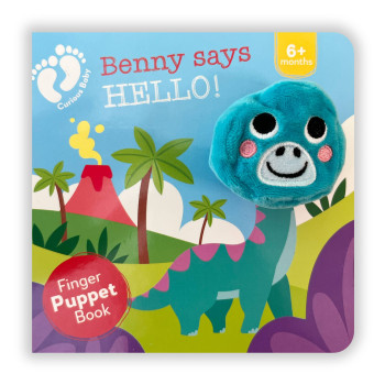 Globe Publishing - Benny Says Hello: Curious Baby Finger Puppet Globe Publishing - Benny Says Hello: Curious Baby Finger Puppet