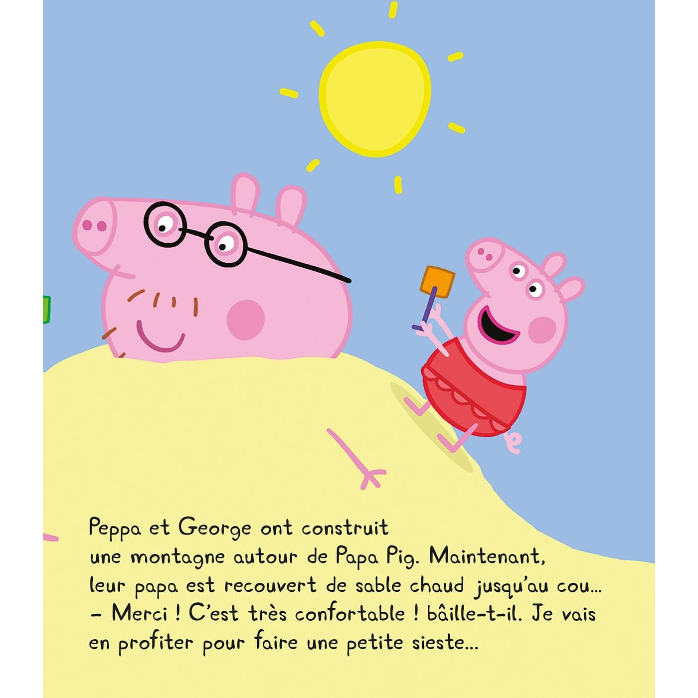 Peppa a la plage