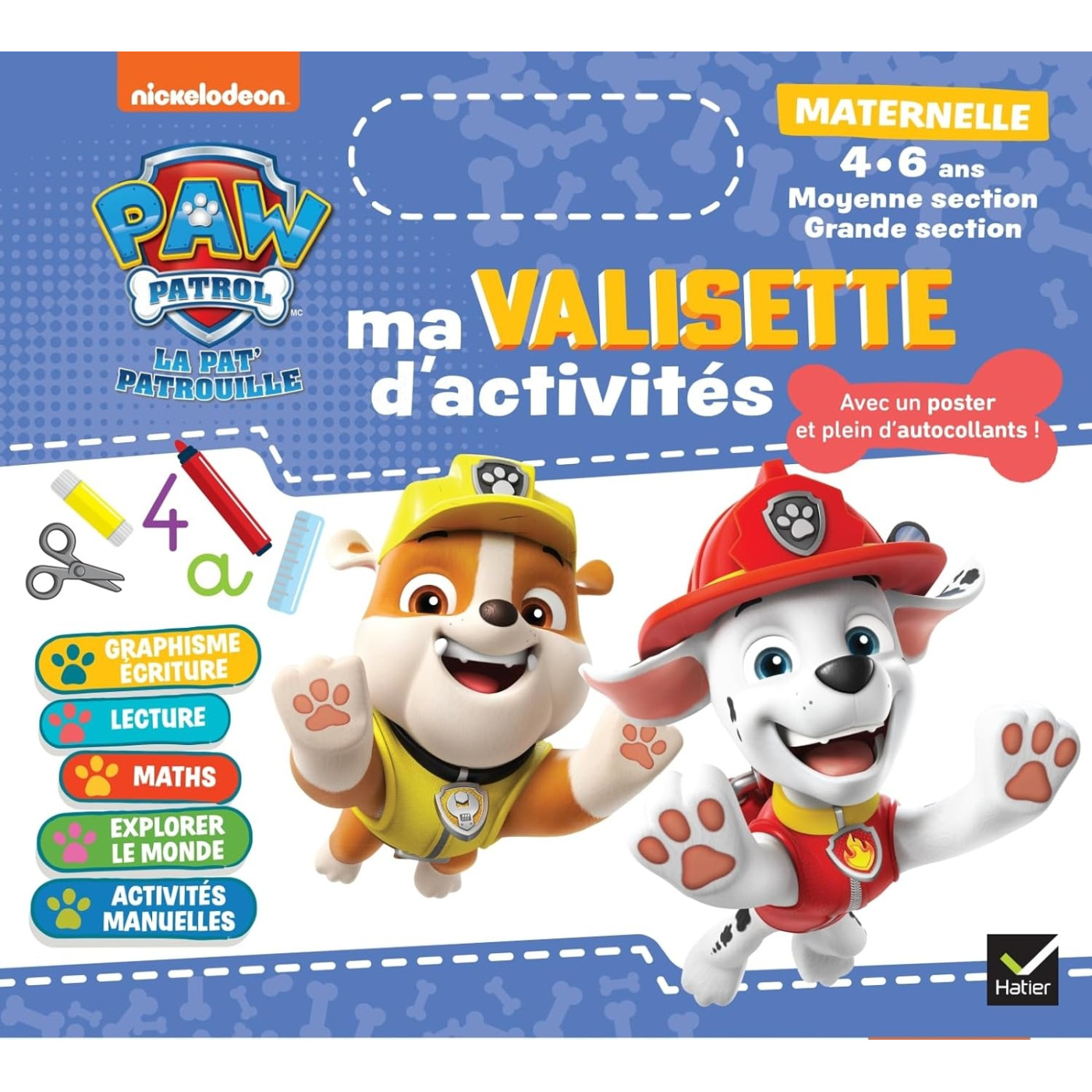 Ma valisette d'activitiesla pat'patrouille 4-6 Ans Ma valisette d'activitiesla pat'patrouille 4-6 Ans