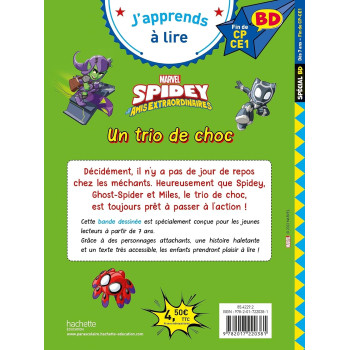 Disney BD Fin de CP-CE1 - Spidey - Un trio de choc