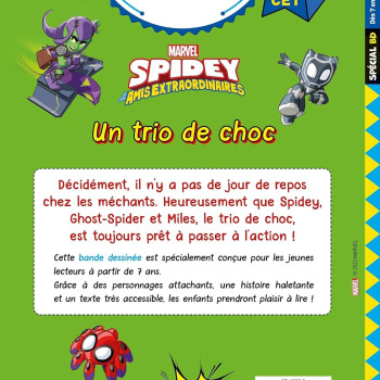 Disney BD Fin de CP-CE1 - Spidey - Un trio de choc Disney BD Fin de CP-CE1 - Spidey - Un trio de choc