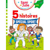 Hachette Group - Sami et Julie 5 Histoires Special Sport - Fransızca Hikaye Kitabı - ST00819 - 8690000001491