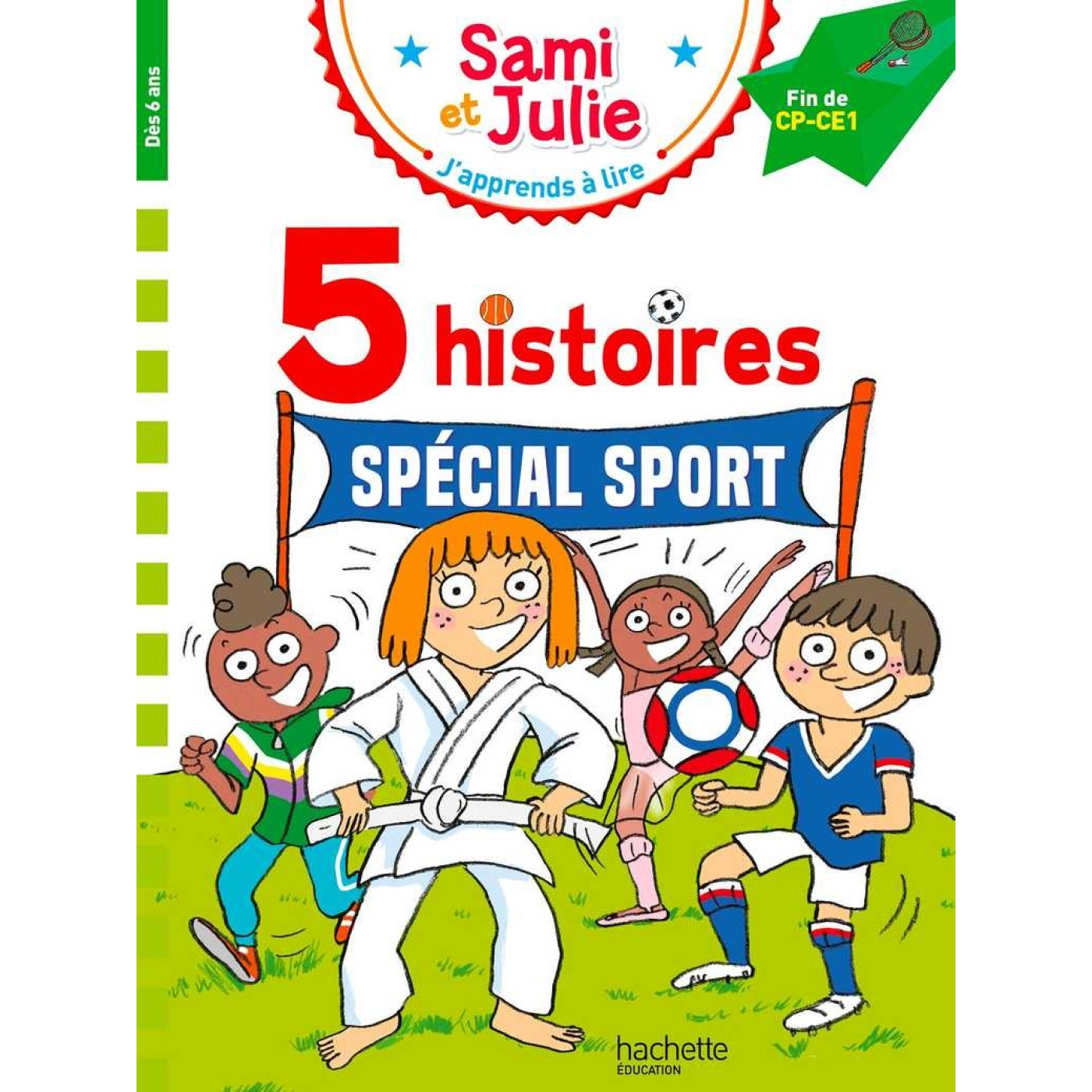 Hachette Group - Sami et Julie 5 Histoires Special Sport - Fransızca Hikaye Kitabı - ST00819 - 8690000001491