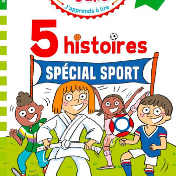 Hachette Group - Sami et Julie 5 Histoires Special Sport - Fransızca Hikaye Kitabı