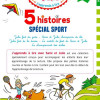 Hachette Group - Sami et Julie 5 Histoires Special Sport - Fransızca Hikaye Kitabı
