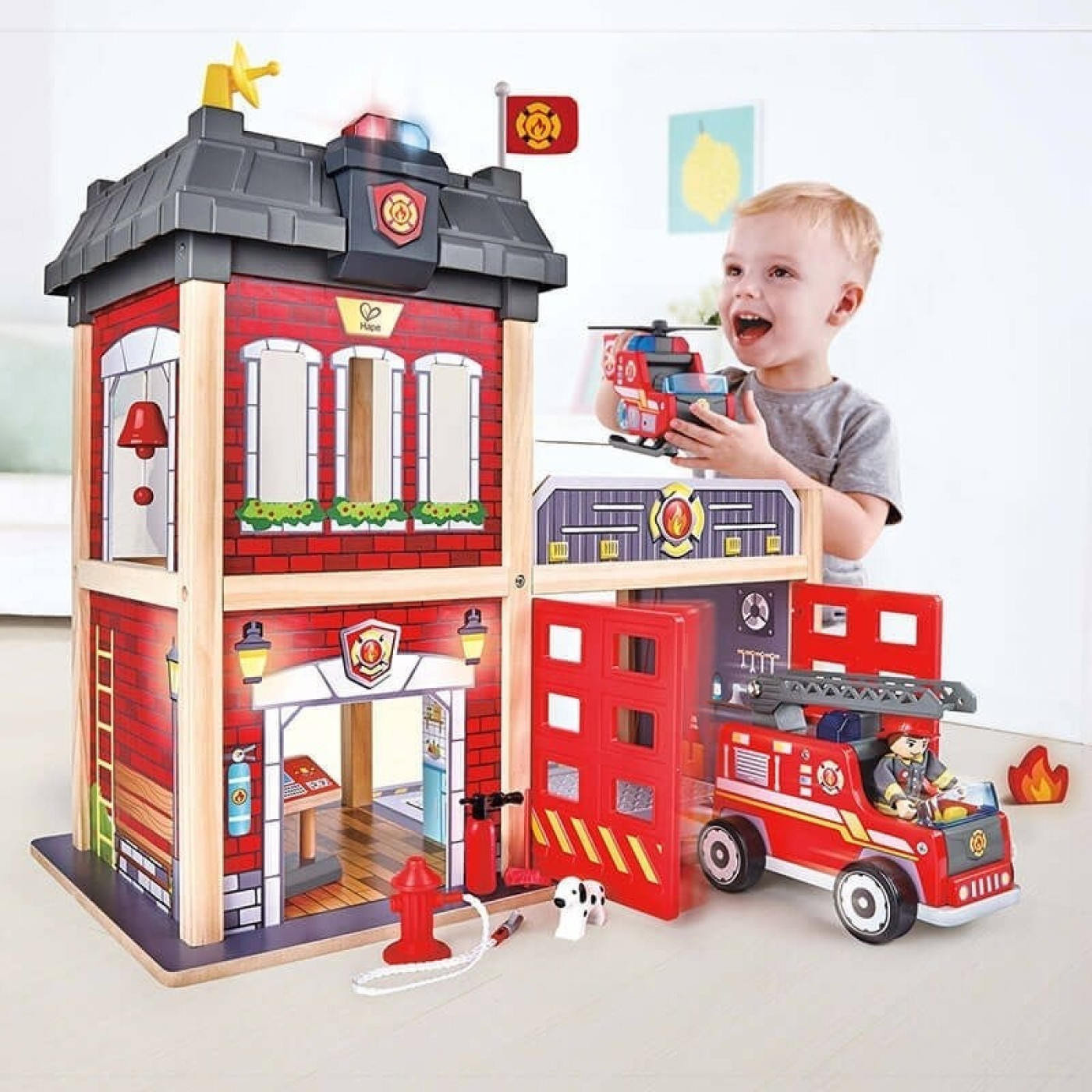 Hape Oyuncak Şehir İtfaiye İstasyonu - 6943478021600 Hape Oyuncak Şehir İtfaiye İstasyonu - e3023 - 6943478021600