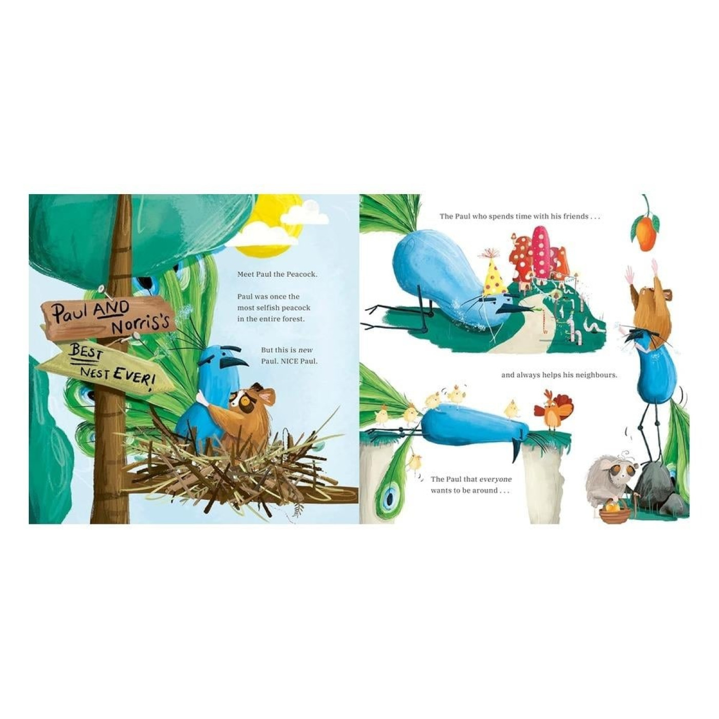 Paul the Peacock (Reluctantly) to the Rescue - 9780711292284 - 9780711292284