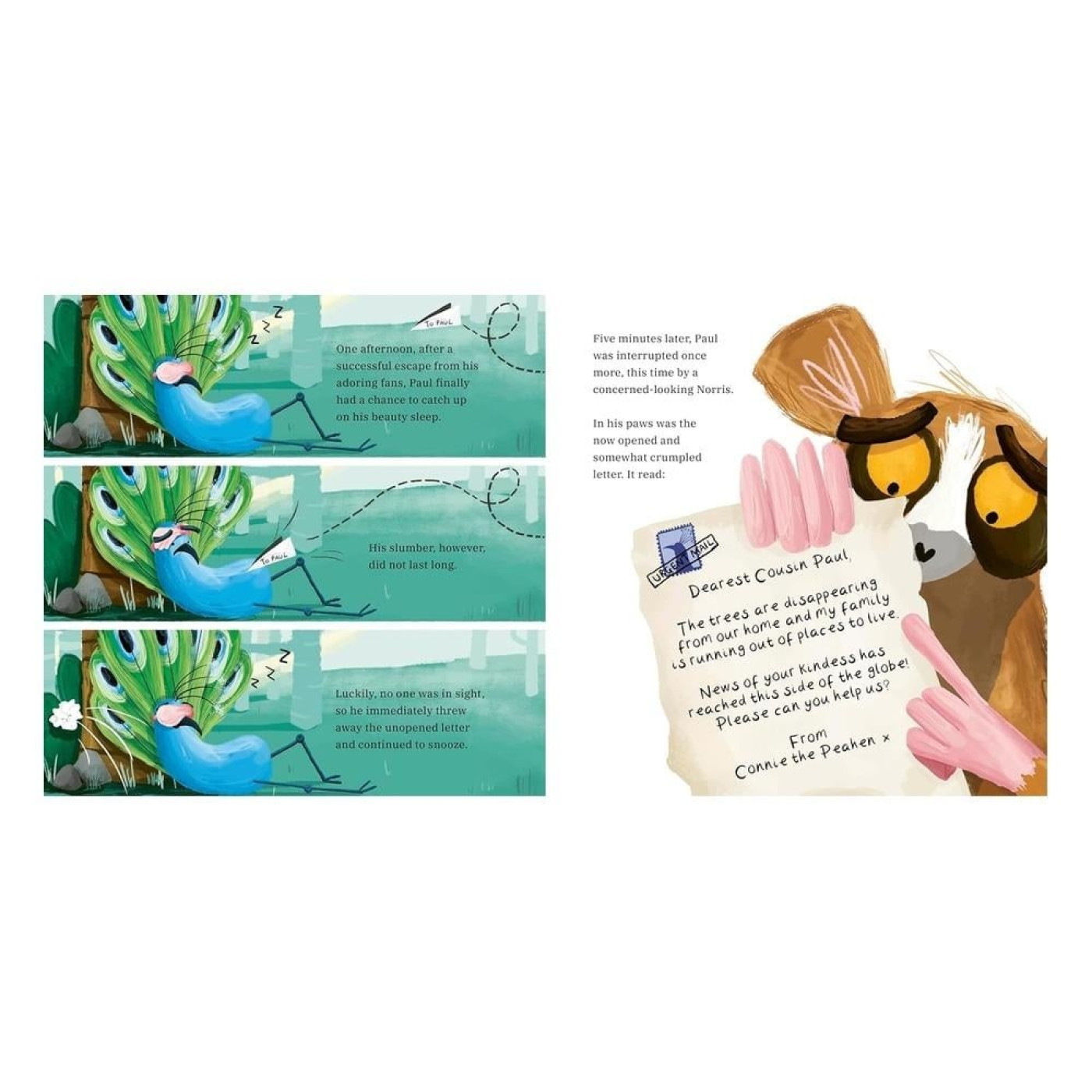 Paul the Peacock (Reluctantly) to the Rescue - 9780711292284 - 9780711292284