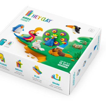 Hava ile Kuruyan Kil (15'li kutu) - Kuşlar Hava ile Kuruyan Kil (15'li kutu) - Kuşlar