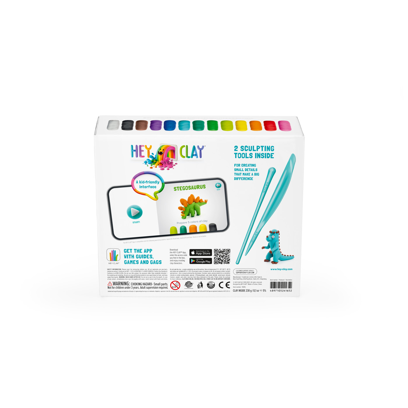 Hava ile Kuruyan Kil (15li kutu) - Dinozorlar