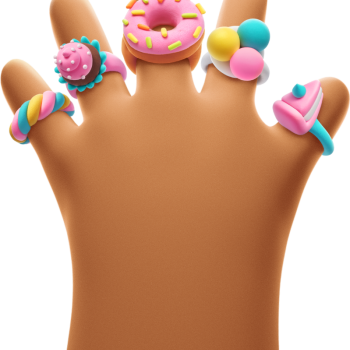 Hava ile Kuruyan Kil (3'lü kutu) - Takılar - Tatlı Yüzükler