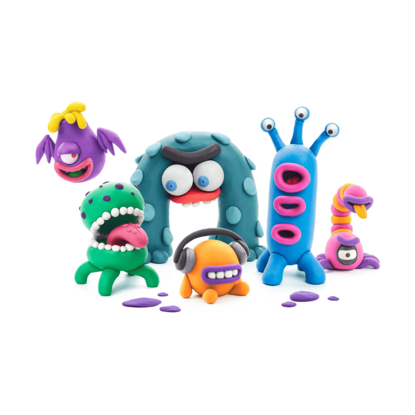 Hey Clay Yaratıcı Kil Seti - Aliens Hey Clay Yaratıcı Kil Seti - Aliens
