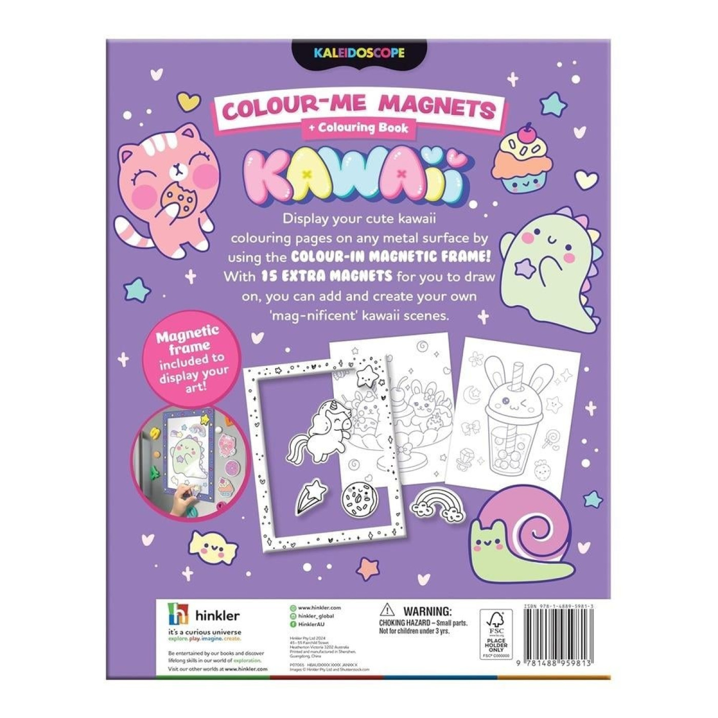 Colour-Me Magnets Colouring Book - 9781488959813 - 9781488959813