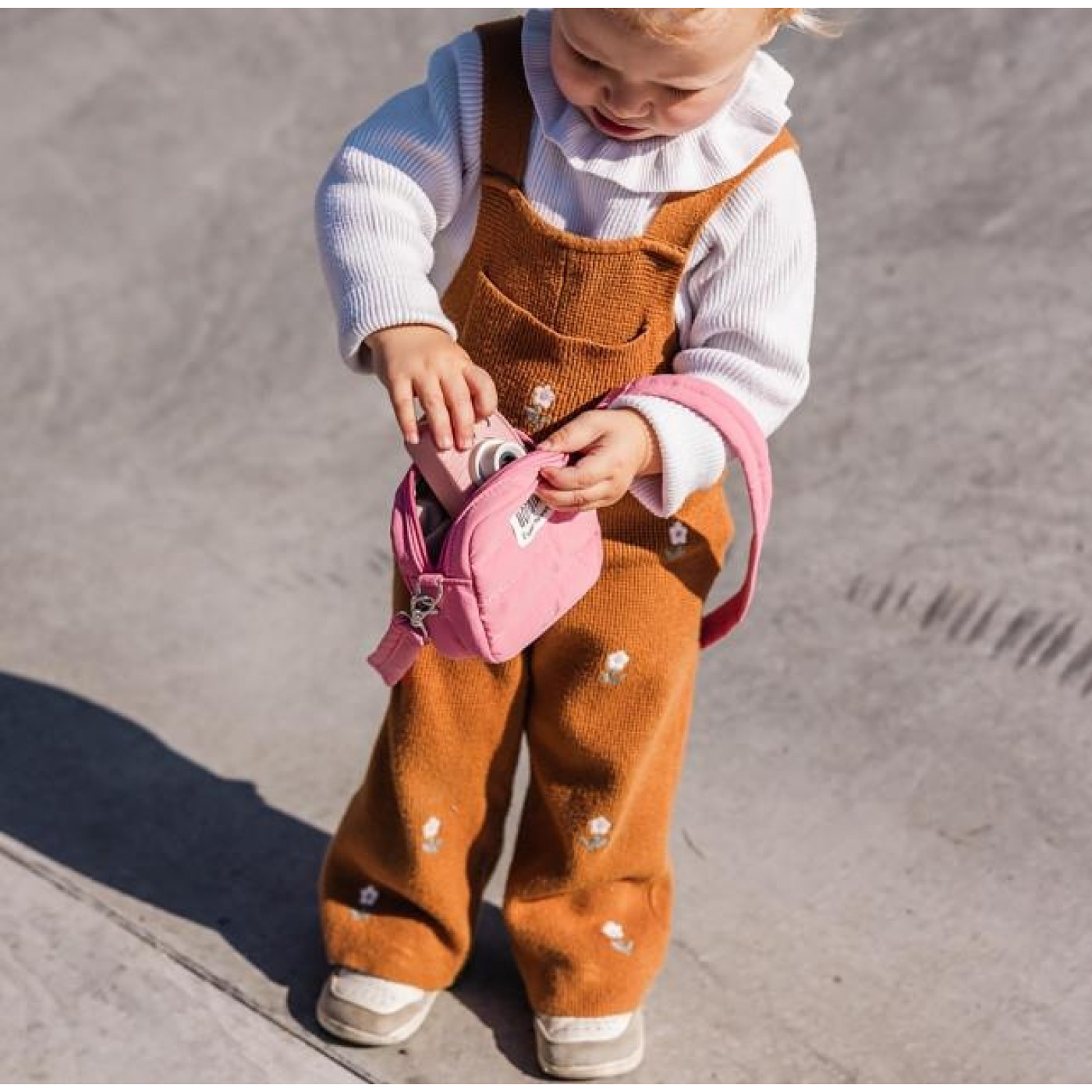 Hoppstar Mini Boy Pembe Kamera Çantası - Rookie ve Expert Kamera uyumlu 12455