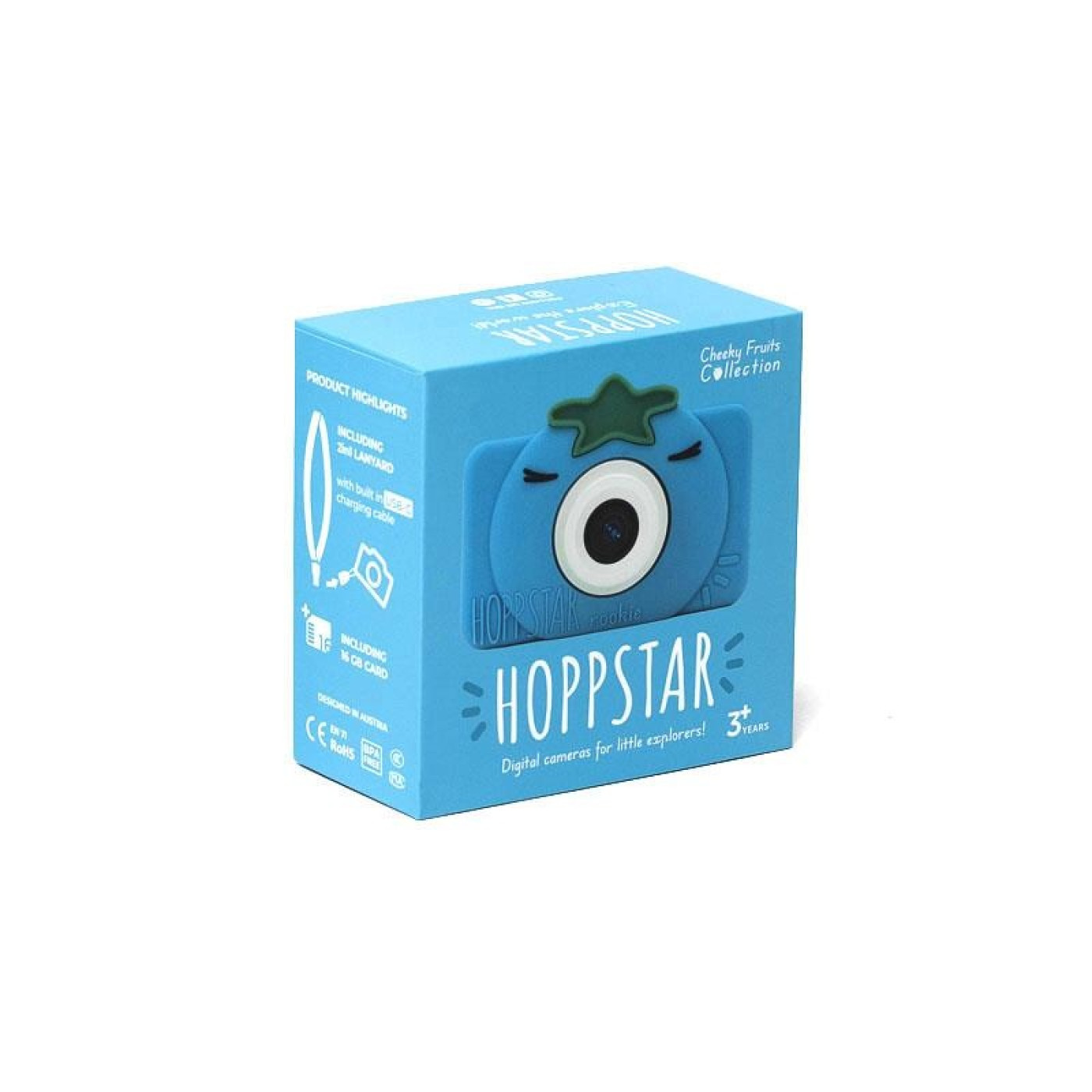 Hoppstar Rookie Blubelle Dijital Çocuk Kamerası - Yaban Mersini 12489