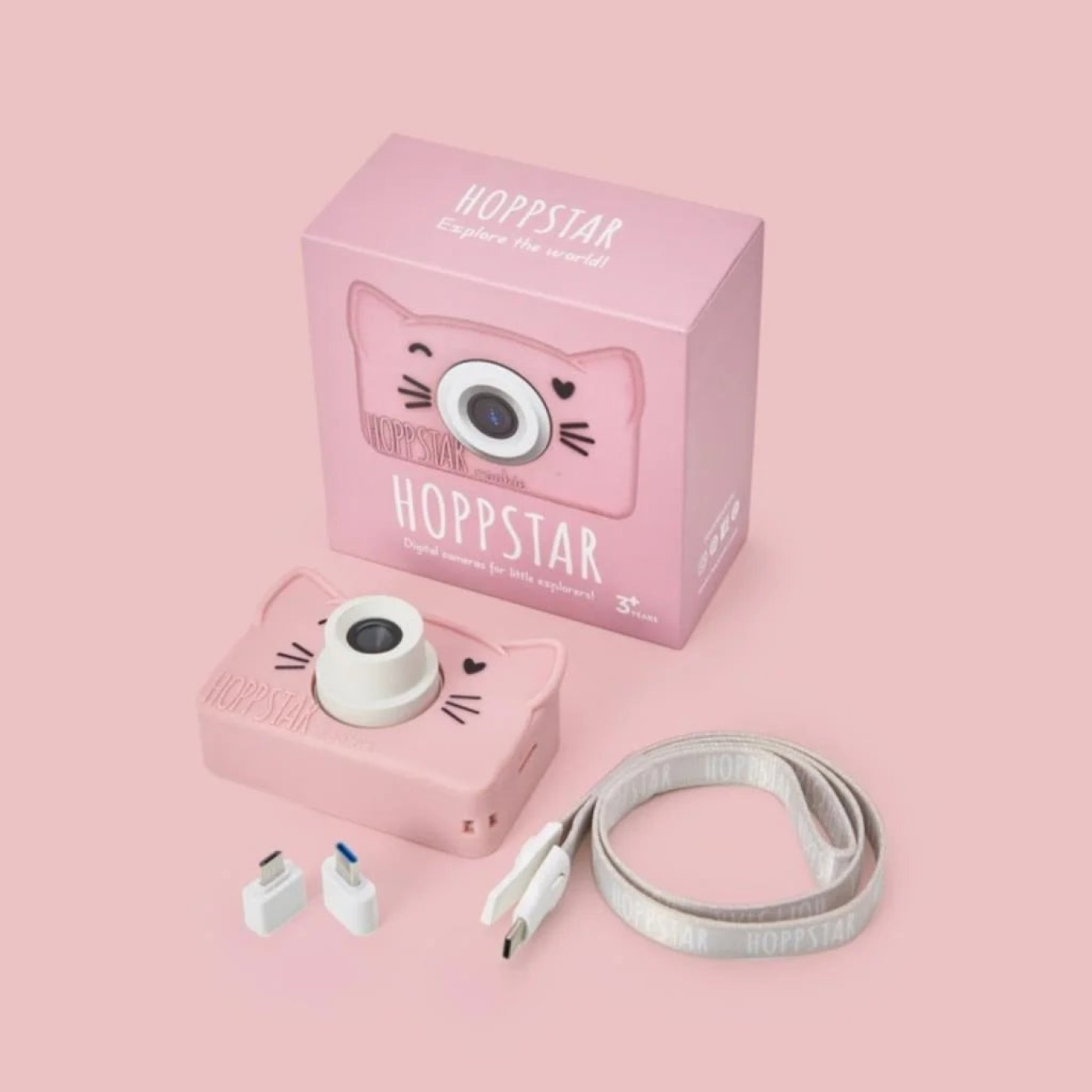 Hoppstar Rookie Blush Dijital Çocuk Kamerası - Pembe - 9180013128906 Hoppstar Rookie Blush Dijital Çocuk Kamerası - Pembe - 76890 - 9180013128906