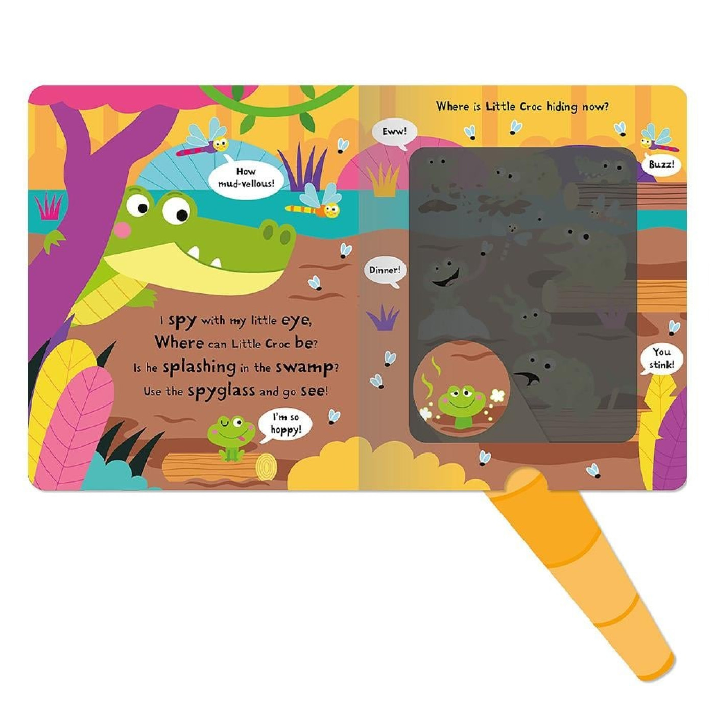 Imagine That - Big Croc Little Croc - Magic Spyglass Board Book - 9781801055628 - 9781801055628