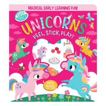 Imagine That - Easy Peely Unicorns - Peel, Stick, Play