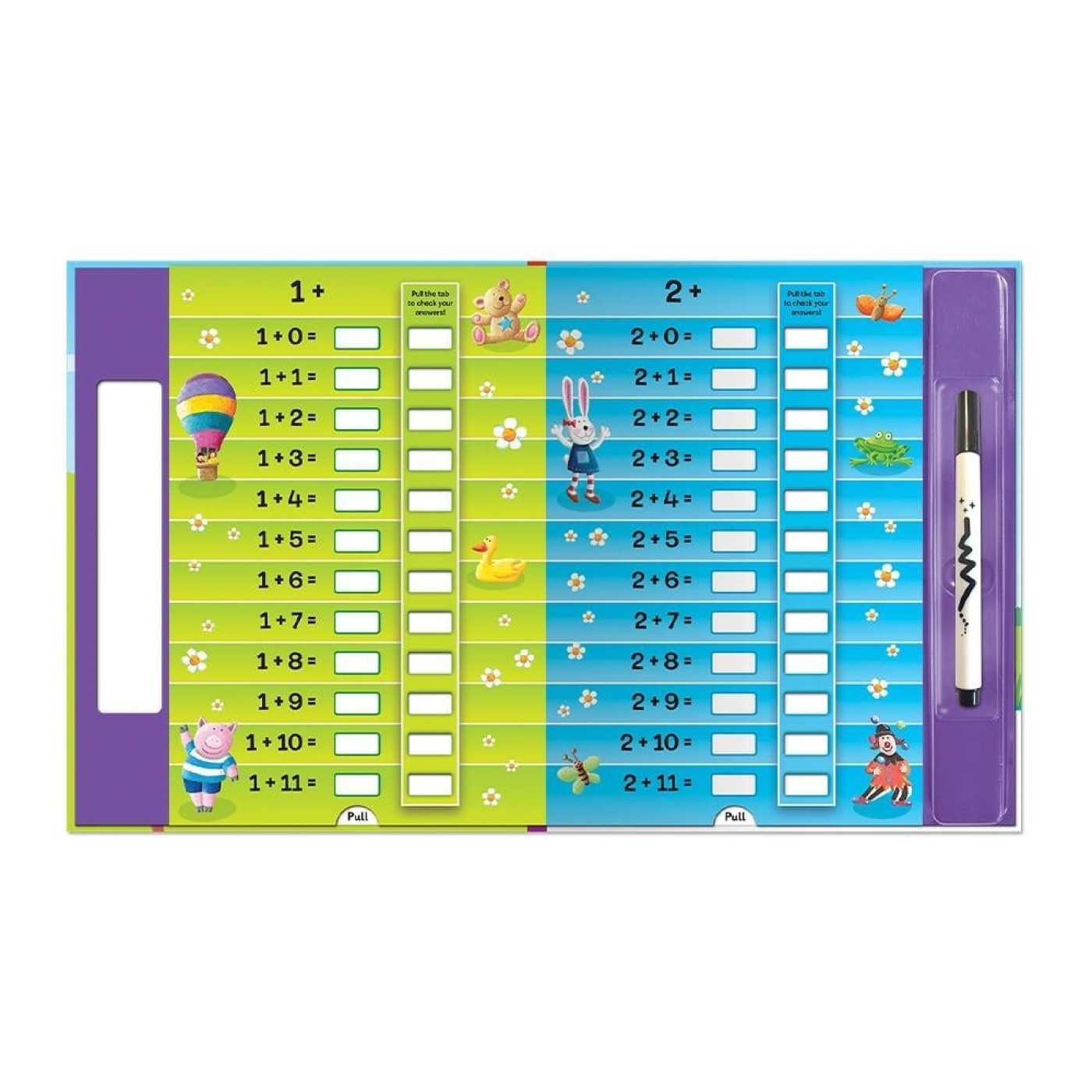 Lets Learn Adding Up - Pull The Tab - 9781789581508 Lets Learn Adding Up - Pull The Tab - 9781789581508 - 9781789581508
