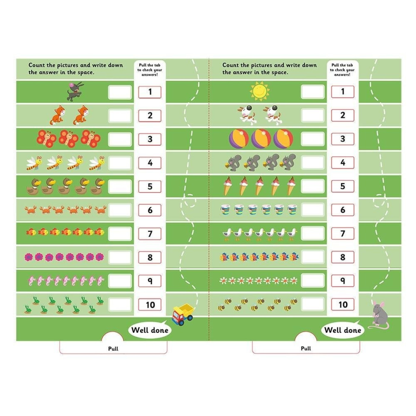 Lets Learn The Math Counting - Pull The Tabs - 9781801052535 Lets Learn The Math Counting - Pull The Tabs - 9781801052535 - 9781801052535