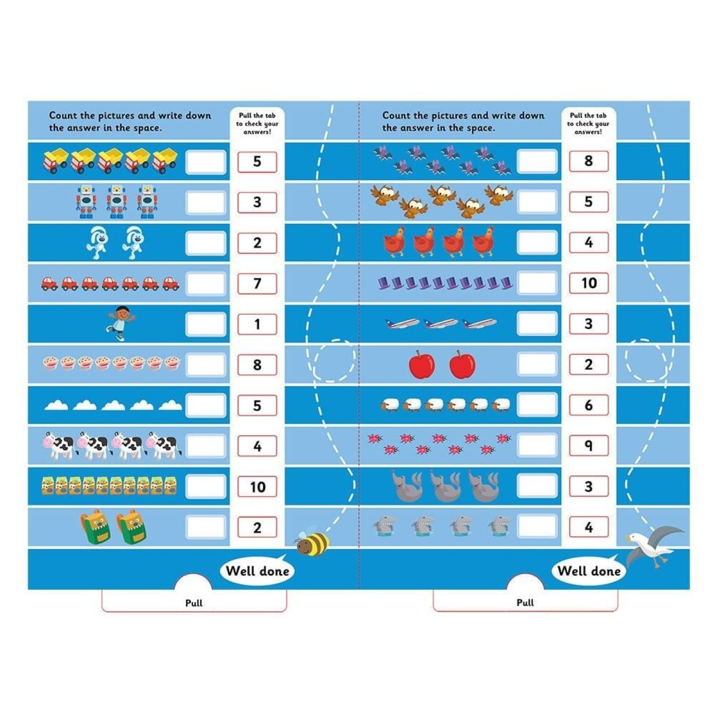 Lets Learn The Math Counting - Pull The Tabs - 9781801052535 Lets Learn The Math Counting - Pull The Tabs - 9781801052535 - 9781801052535