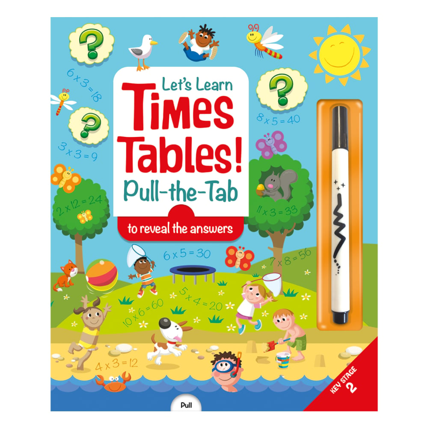 Lets Learn Times Tables - Pull The Tabs - 9781789581515 Lets Learn Times Tables - Pull The Tabs - 9781789581515 - 9781789581515