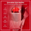 ION8 - İnce Suluk - Kırmızı Unicorn - 500 ml - Sızdırmaz - BPA İçermeyen