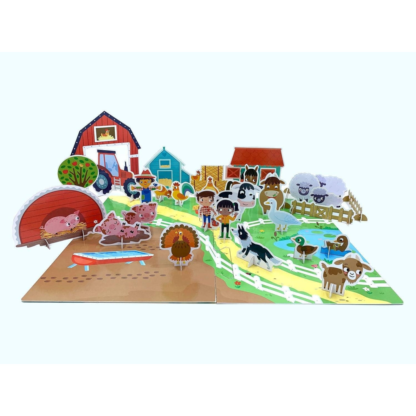 Build and Play - Farm Book and Play Set Build and Play - Farm Book and Play Set
