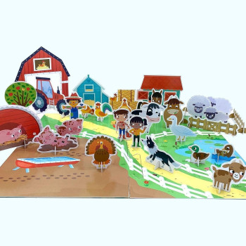 Build and Play - Farm Book and Play Set Build and Play - Farm Book and Play Set