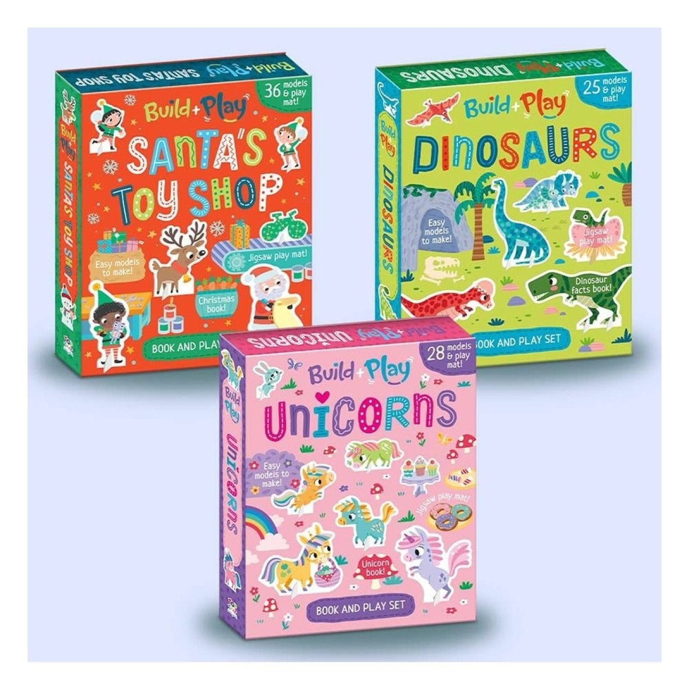 Build and Play Santas Toy Shop - 9781801056441 Build and Play Santas Toy Shop - ST01190 - 9781801056441