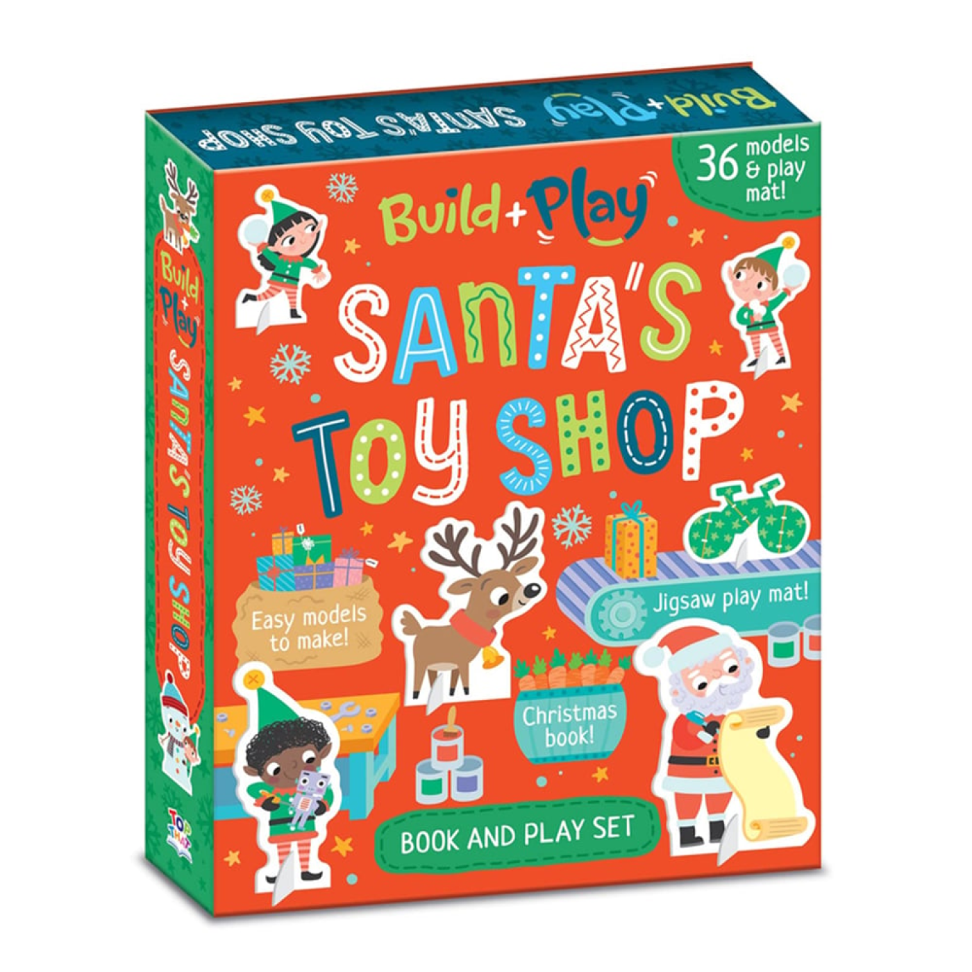 Build and Play Santas Toy Shop - 9781801056441 Build and Play Santas Toy Shop - ST01190 - 9781801056441