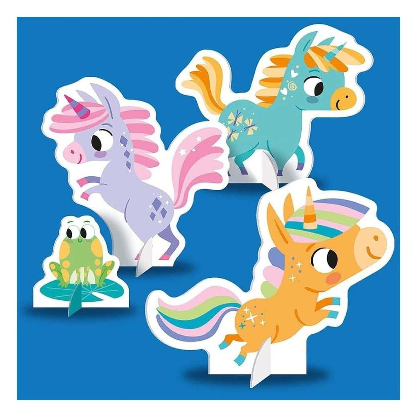 Build and Play - Unicorns Book and Play Set - 9781801056250 - 9781801056250