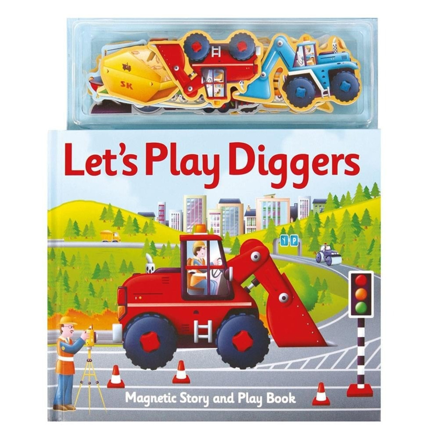 Magnetic Lets Play Diggers - 9781787009721 Magnetic Lets Play Diggers - ST01129 - 9781787009721