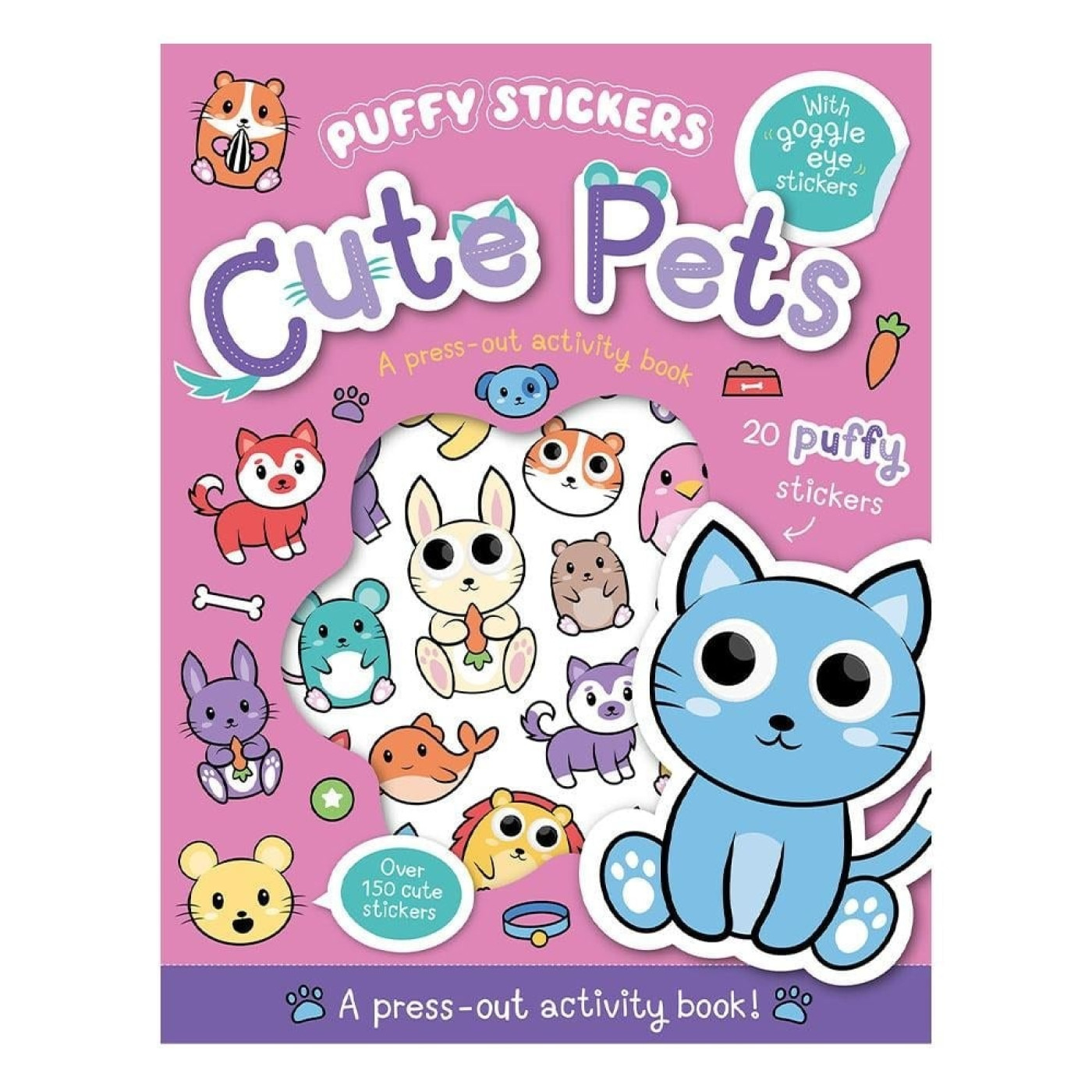 Puffy Stickers - Cute Pets