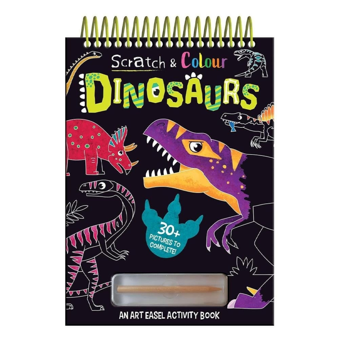 Scratch and Colour - Dinosaurs