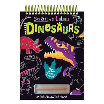 Scratch and Colour - Dinosaurs