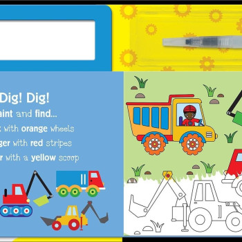 Water Painting - Search and Find Construction