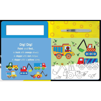 Water Painting - Search and Find Construction