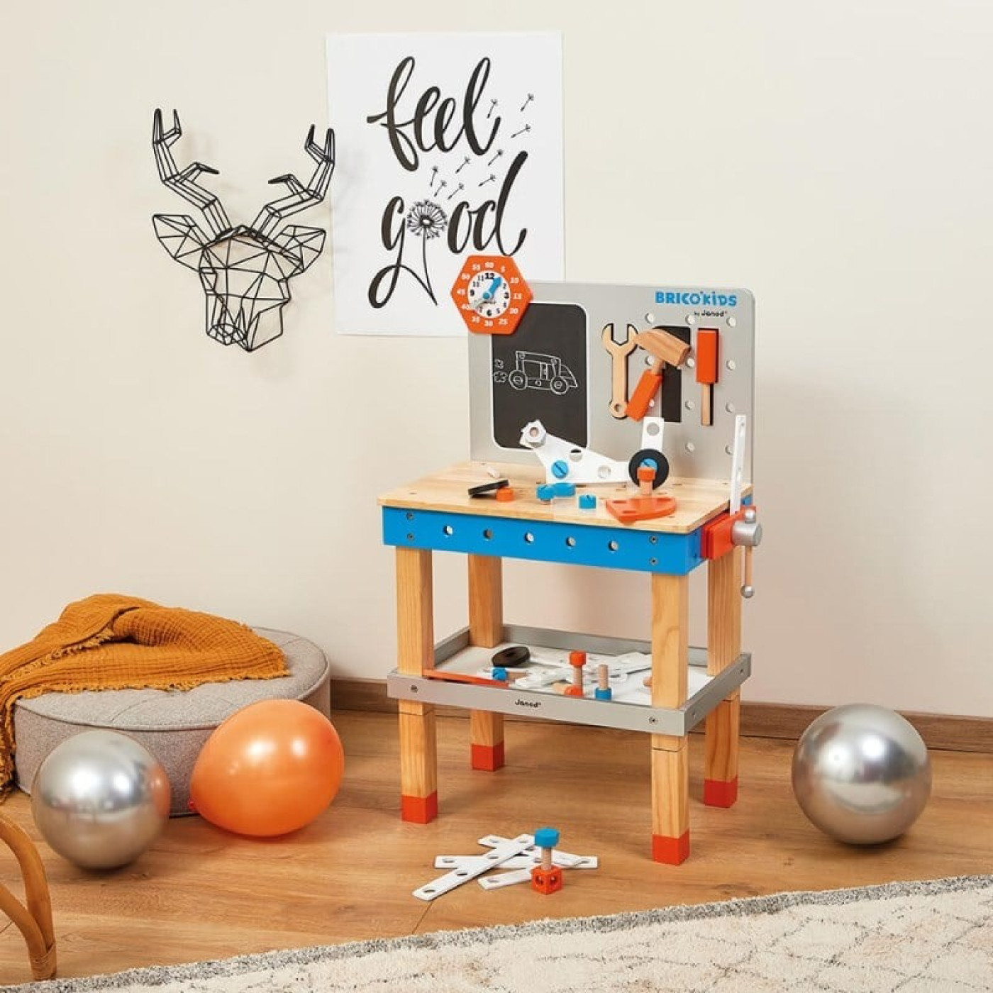 Janod Brico Kids Manyetik Çalışma Tezgahı - j06477 - 3700217364779