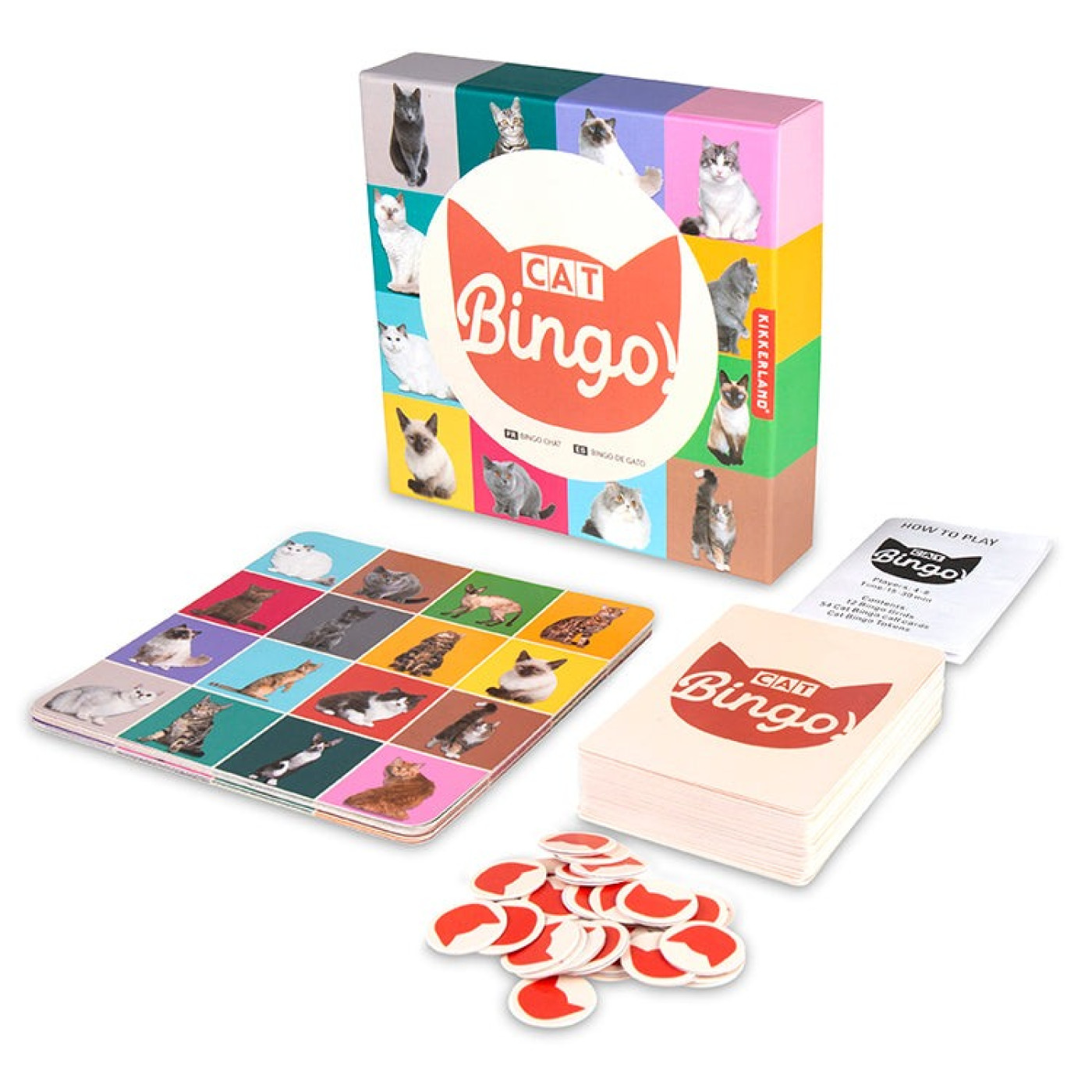 Kikkerland - Bingo Oyunu Kedi Kikkerland - Bingo Oyunu Kedi