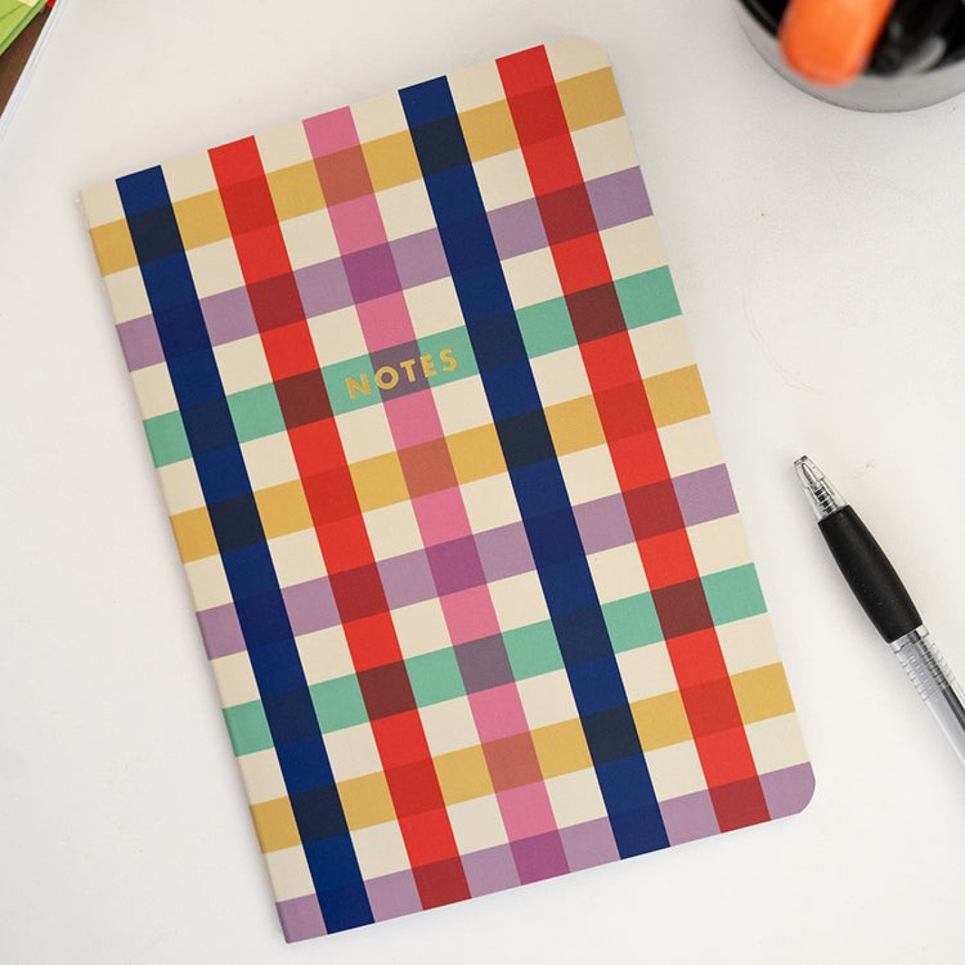 Kikkerland - Çizgili A5 Notebook