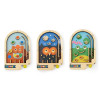 Kikkerland Kikkerland - Ahşap Pinball - Ahşap Oyuncaklar Görseli