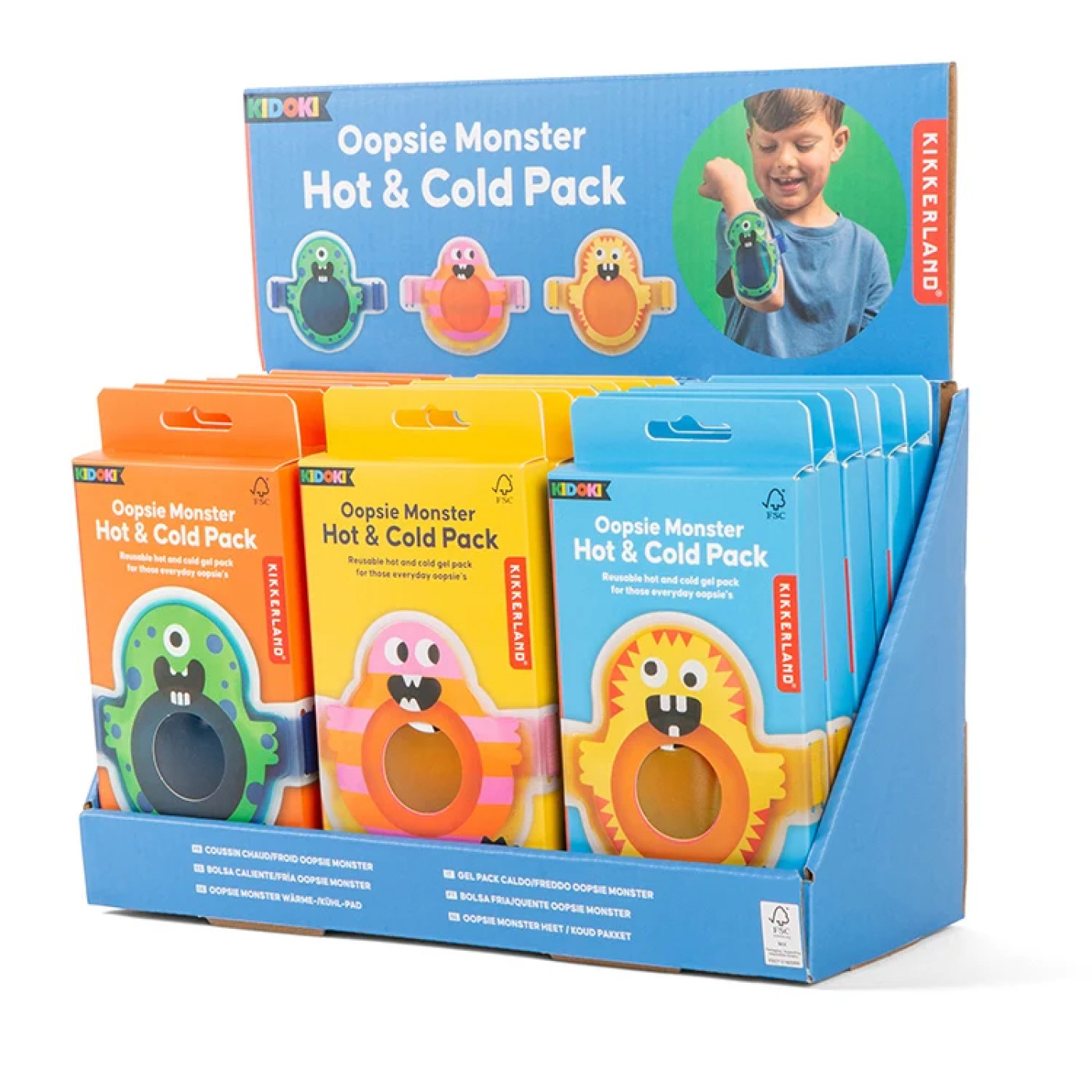 Kikkerland - Kidoki Hot & Cold Pack - 514,90TL TL - Kiki's Corner Kikkerland - Kidoki Hot & Cold Pack - Görseli