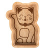 Kikkerland - Ahşap Kedi Kumbara