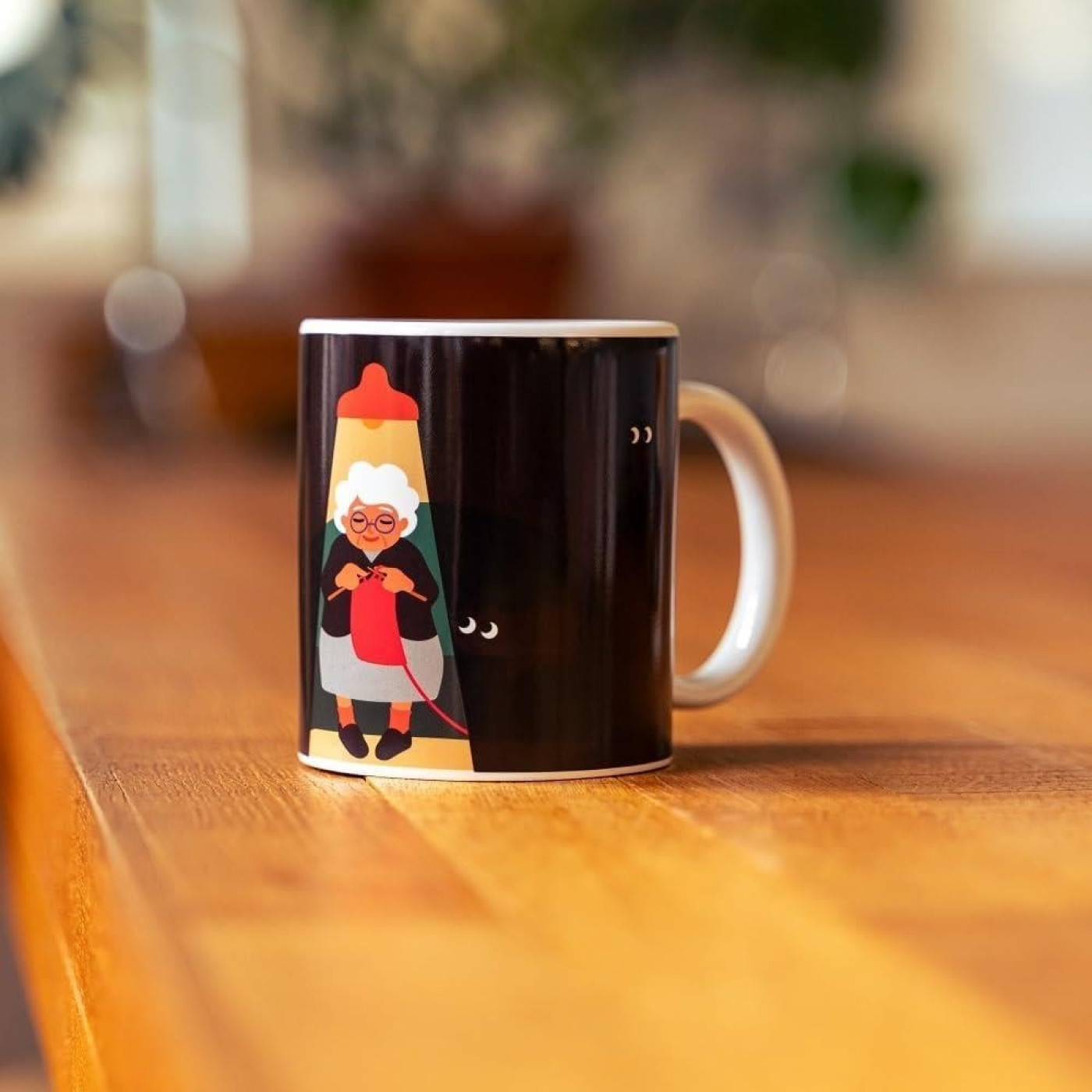 Kikkerland - Cat Lady Morph Mug Kupa