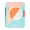 Kikkerland Kikkerland - İnkerie Çizgili Mini Defter ve Kalem Seti - Defter/Günlük/Not Kağıdı/Mektup Setleri Görseli