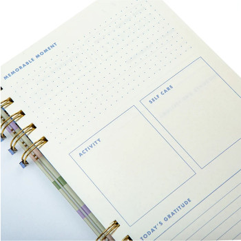 Kikkerland - İnkerie Wellness Journal A5 Telli Yaşam Günlüğü Kikkerland - İnkerie Wellness Journal A5 Telli Yaşam Günlüğü